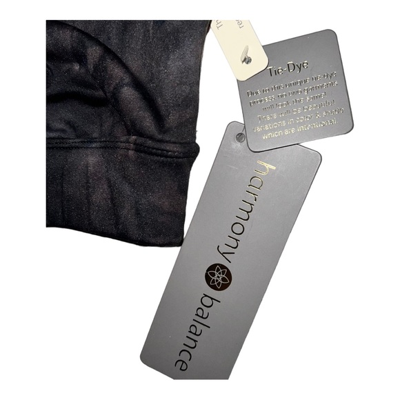 NEW Harmony Balance Grey Tie Dye Sports Bra, Gym Workouts, Yoga Women’s Size XS - Picture 3 of 6